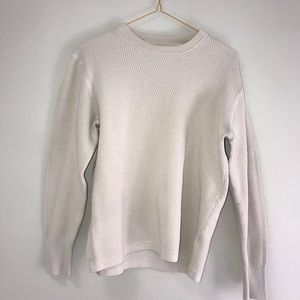 Men’s H&M cream crew neck sweater
